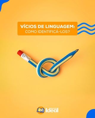 Descontados os atenuantes de circunstância (ambientes descontraídos permitem uma comunicação mais informal em relação a outros mais sérios e vice-versa), vícios de linguagem podem ser definidos como desvios em relação à chamada norma padrão, ou "culta". Veja alguns dos vícios de linguagem mais comuns!

1) pleonasmo vicioso: repetição desnecessária de ideias (sair pra fora, subir pra cima etc.)
2) cacoépia: erro na pronúncia de fonemas (pobrema, bicicreta etc.)
3) estrangeirismo: uso desnecessário de palavras de outro idioma (vamos fazer uma meeting, sua opinião está out etc.)
4) cacofonia: o encontro de sílabas entre duas palavras que formam uma terceira, de sonoridade desagradável (boca dela, vou-me já etc.)
5) barbarismo semântico: desvio da norma culta em que uma palavra é usada equivocadamente no lugar de outra semelhante (comprimento/cumprimento, descrição/discrição etc.) Para evitar o uso involuntário de vícios de linguagem, estude gramática regularmente!